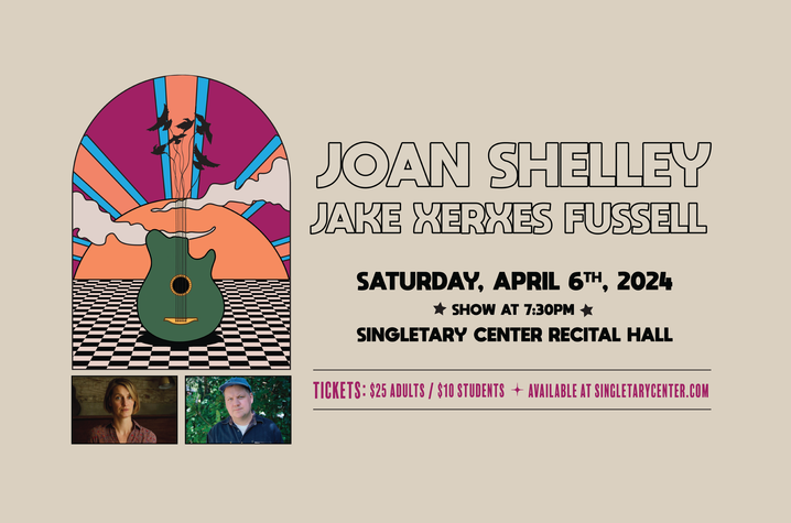 Singletary Center to present Kentuckian Joan Shelley with Jake